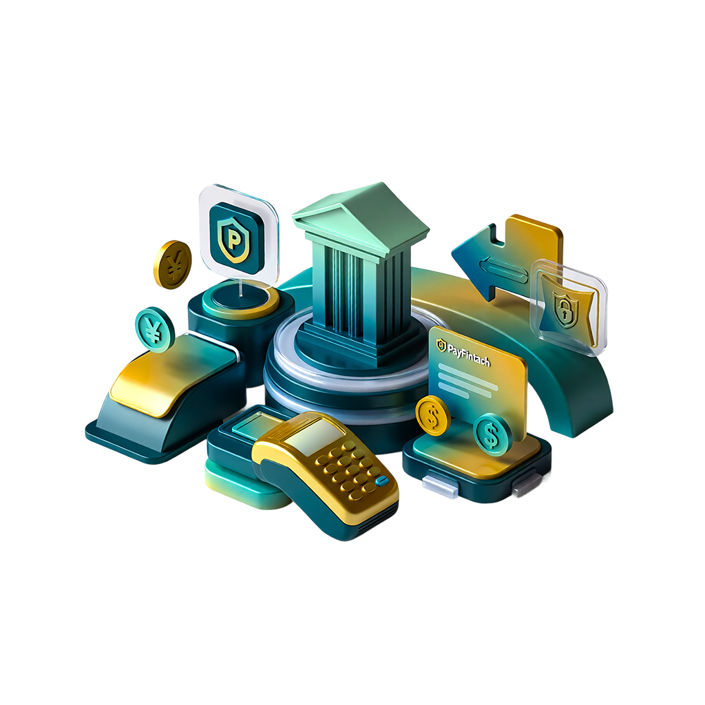 PayFintech 3D illustration